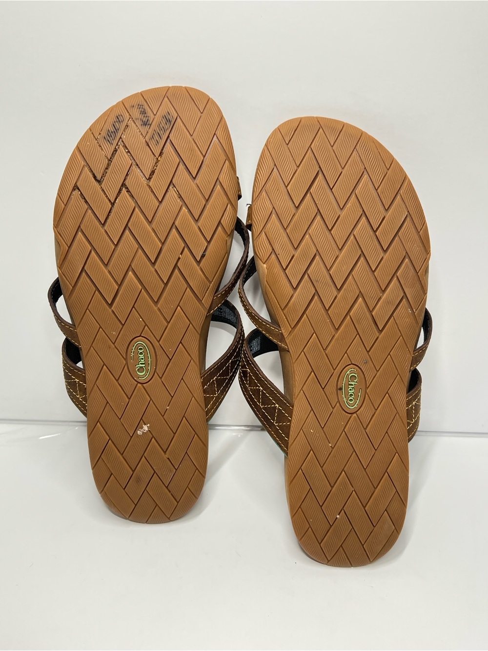 CHACO Women’s Size 8 Slip On Flat Brown Sandal - Picture 7 of 9